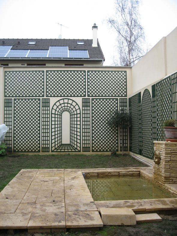 Treillage jardin et décoratif